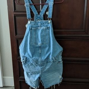 Isabel maternity overall shorts shortalls 10
